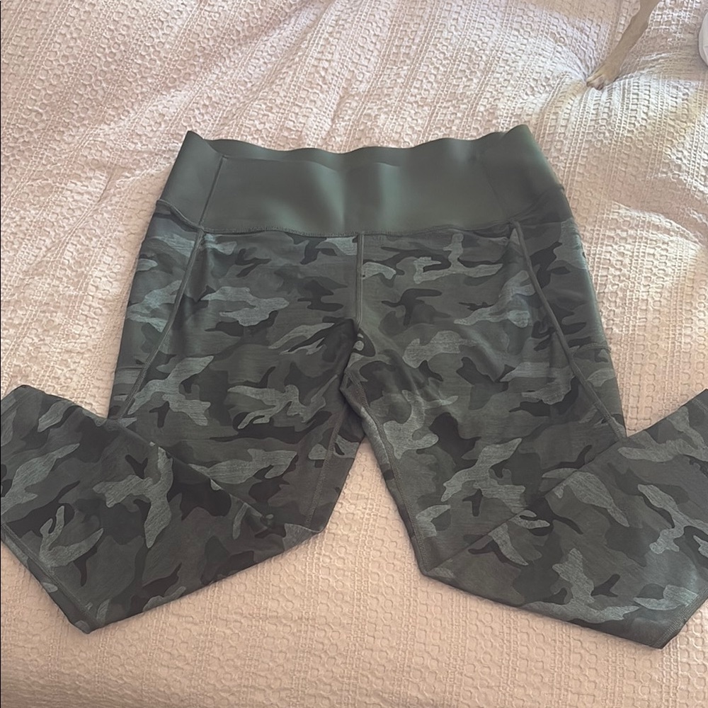 GAP Green Leggings Athletic Stretch Pants